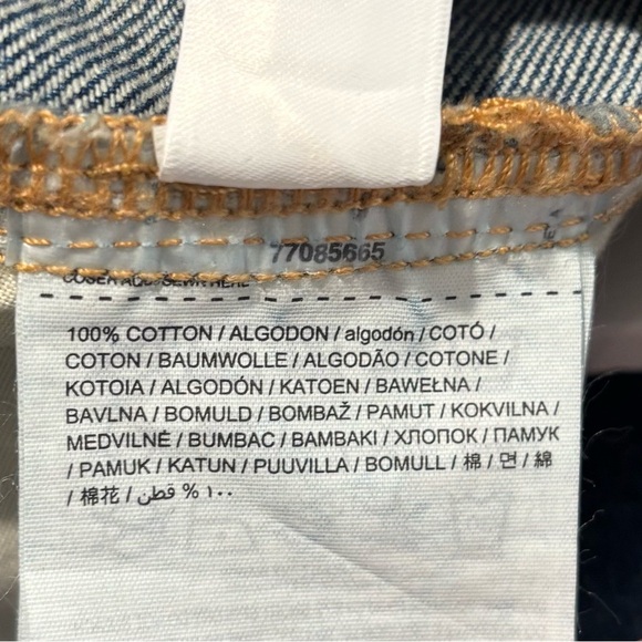 MNG MANGO SZ S Denim A-Line Midi High Waisted Skirt NEW WITH TAGS - Picture 9 of 11